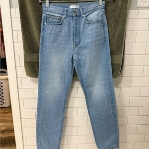 Anine Bing Classic Blue Straight Jeans